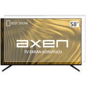 Resim Axen Uyumlu 58" inç 146 cm Kırılmaz Tv Ekran Koruyucu 