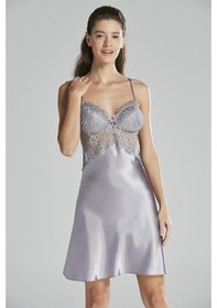 Resim Pierre Cardin 6625 Kadın Saten Dantelli 6'lı Takım-royal ROYAL 