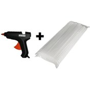 Resim inox 20 Watt Ince Silikon Tabancası + 1 Paket Ince Silikon 