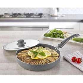 Resim Ley Mia Marble Balık Tava 28 Cm Çok Renkli 