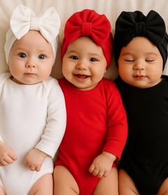 Resim Cherub Baby Bebek Çift Kat Fiyonklu Bebek Bone 