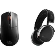 Resim Steelseries Arctis 7 (2019 Edition) Wireless Oyuncu Kulaklık+Rival 3 Wireless Gaming Mouse 