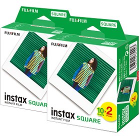 Resim Fujifilm Instax Kare Square 20'li Film 40 Poz 2'li Set Fujifilm