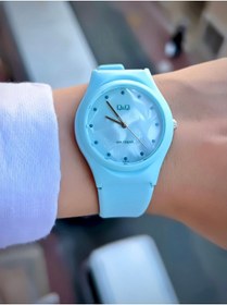 Resim Q&Q Unisex Kol Saati Silikon Kordon Spor Model Su Geçirmez 2 Yıl Garantili 