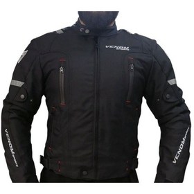 Resim Venom Motosiklet Montu Air Racing 4 Mevsim Motorcu Touring Mont Black 