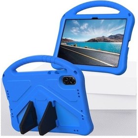 Resim Kangvka Honor Pad X9/x8 Pro 11.5 İçin Eva Çocuk Torba, Çekirdekli Korumalı, Dürtüye Dayanıklı, Mavi Renk 