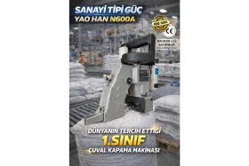 Resim Yao Han N600A Portatif Çuval Ağzı Dikiş Makinası (Tayvan Malı) 