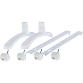 Resim Nobo FS40 Tekerlekli Ayak | Panel Isıtıcı Uyumlu, Hızlı Montaj, Seyyar Kullanım Aparatı (40 Cm) 