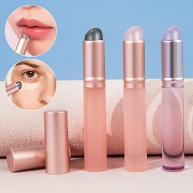 Resim 1 adet SEPROFE Silikon Dudak Fırçası Kapaklı, Mini Toz Geçirmez Q-Soft Makyaj Fırçası, Ruj ve Parlatıcı Karıştırma için Çok Amaçlı Kapatıcı Uygulayıcısı, Doğal Görünümlü Kozmetik Aracı, Kokusuz, Tüm Cilt Tipleri İçin Uygun, Hassas Uygulama|Kompakt Dudak Fırçası|Toz Geçirmez Kapak, Silikon Makyaj Uygulayıcısı 