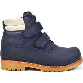 Resim Bayrak Hakiki Deri Lacivert Ortopedik Cırtlı Erkek Çocuk Bot (452641857) Lacivert 