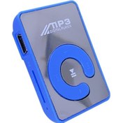 Resim Spor İçin Taşınabilir Mini Mp3 Çalar - Klipli, Usb 2.0, 8gb Tf Kart Desteği, Mavi Renk 