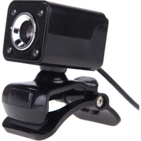 Resim Sunsky A862 360 Derece Dönebilen 480P Webcam Kırmızı (Yurt Dışından) 