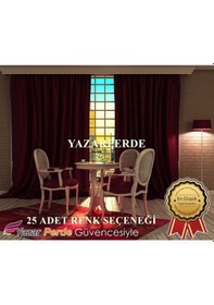 Resim N11 Özel Indirimli 1.Kalite %100 Karartma Fon Perde 25 Renk 