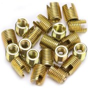 Resim Aubyhe 20 Adet 302 Karbon Çelik Otomatik Vida Somun Entegresi İç Çap M4 0.7, Dış Çap M6.5 0.75 - Dayanıklı, Titremeye Dayanıklı, Kolay Kurulum 