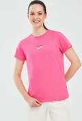 Resim Essential W Short Sleeve Pembe Kadın Kısa Kol T-Shirt Skechers