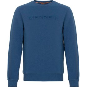 Resim Merrell Simple Erkek Mavi Sweatshirt 