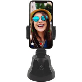 Resim MF PRODUCT Fit N Joy 0547 360 Siyah Derece Yüz Takip Telefon Tutucu Smart Gimbal 
