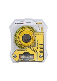 Resim Soundmax Sx-awg83 8 Ga Oto Anfi Kablo Kiti 