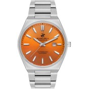 Resim Beverly Hills Polo Club Men's Automatic Orange Dial Watch - BP3574X.380 