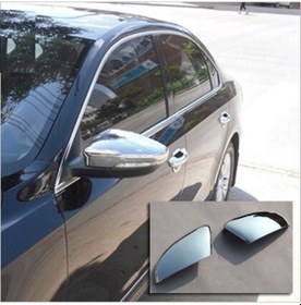 Resim Vw Passat B7 2011 - 2014 Ayna Kapağı Metal Paslanmaz Çelik Krom 