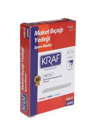 Resim Supertrend Maket Bıçağı Yedeği Dar 100'lü Paket 
