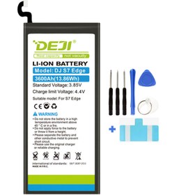 Resim Deji Samsung Galaxy S7 Edge Uyumlu Mucize Batarya Eb-bg935abe 