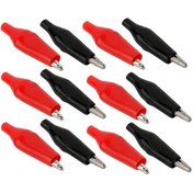 Resim 4cm Kablosuz Krokodil Klips Seti Ic-248a 6lı Takım Set 