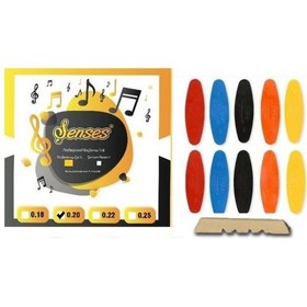 Resim Şenses 0.20 1 Takım Tam Profesyonel Uzun Sap Bağlama Teli + 10 Ad 