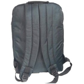Resim Moda 9001-24 Su Geçirmez Kumaş Notebook Sırt Çantası Siyah 