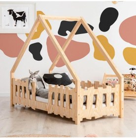 Resim Markaawm Markaawm Montessori Yatak Bebek Yatak Korumalıklı Star 