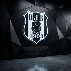 Resim Beşiktaş Premium Taraftar Dekoru - 50x50 