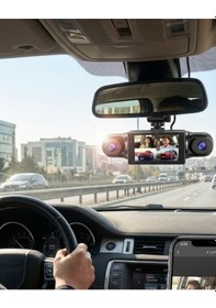 Resim Hnrlıshp 1080p Araç Kamerası Mobil Uygulama Bağlantılı G Sensörlü Güvenlik Sistemi 