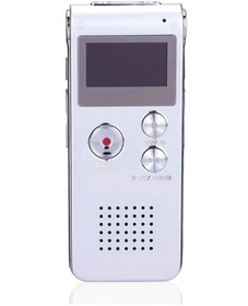 Resim Cloud011 Geliştirilmiş Mini Ses Kayıt Cihazı Ekranlı 32gb Gümüş Ses Kaydı Mp3 Çalma Uzun Pil 