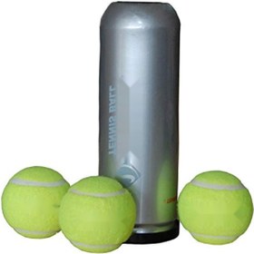 Resim markentegra Sarı Vakumlu Tenis Topu Seti - 3 Adet 