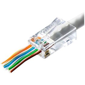 Resim GEG Mpuc6-5101 Utp Rj45 Yeni Nesil 3-u Hole 10 Adet Cat6 & Cat7 Konnektör 