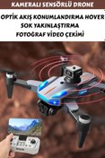 Resim YILDIRIM OYUNCAK Vega HD Hareketli Kameralı Sensörlü Fırçasız Motor Drone-50x Yakınlaştırma 4K Dış Mekan Drone 