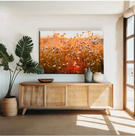 Resim Küçük Dağ Güneşli Gün Kanvas Tablo 