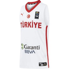 Resim Puma Basketbol Formalar TURKEY V NECK GAME JERSEY 