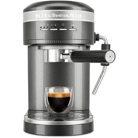 Resim KitchenAid 5KES6503EMS Artisan Espresso Makinesi Medallion Silver 