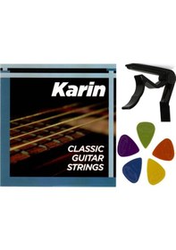 Resim Karin Klasik Gitar Takım Tel Seti 3'Lü Set 