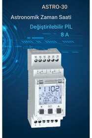 Resim KAEL Astro-30 Astronomik Zaman Saati Değiştirilebilir Pil 8a 