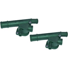 Resim Wisco Su Flanşı - 038121133B Wisco - Audi A4 A6 Passat1.8 1.8t 94-00 Uyumlu 