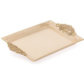 Resim Madame Coco Barroco Tepsi Büyük Barroco39x26x3cm-soft Bej 