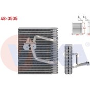 Resim Genel Markalar KLIMA EVAPORATORU BORULU 243X205X72 RENAULT MEGANE I 1.4i 16v - 1.6i 16v - 1.8 16v - 2.0i uyumlu 
