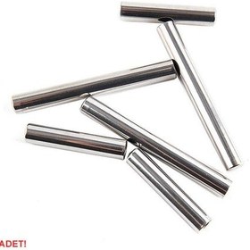 Resim Çelik Sensör Başlığı 5x30mm Kılıf Sıcaklık Isı Sensör Kutusu Metal Tüp Boru D818b20 Ntc 