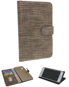 Resim Favors Xiaomi Redmi Note 8 Pro Kapaklı Cüzdanlı Kılıf Gold Kumaş Kaplama Kartlıklı Kılıf 