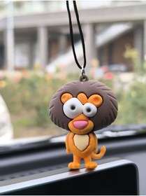 Resim Esey Dizayn Maymun Araba Dikiz Ayna Süsü - Vantuzlu Cam Süsü 