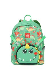 Resim Supercute Two İn One Sırt Çantası - Dinosaur - Yeşil 