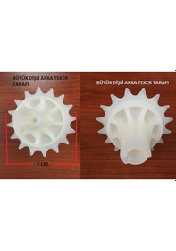 Resim Pilsan Active Pedallı Traktör Kepçe Zincir Arka Dişli 