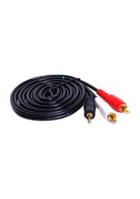Resim Powermaster 3.5Mm Stereo To 2 Rca Kablosu Aux Tos Ses 1.5 Metre S 